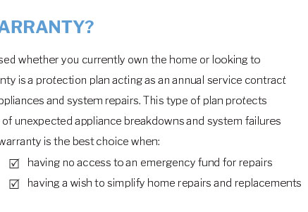 structural home warranties